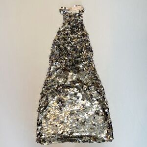H&M Sequin Halter Mini Dress